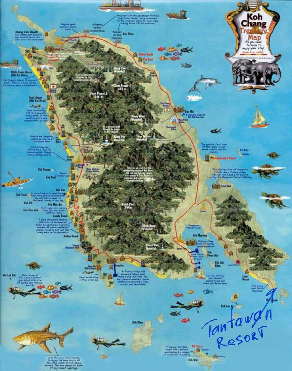 Pattaya'dan Ko Chang su üstü otel turu – 2 gün