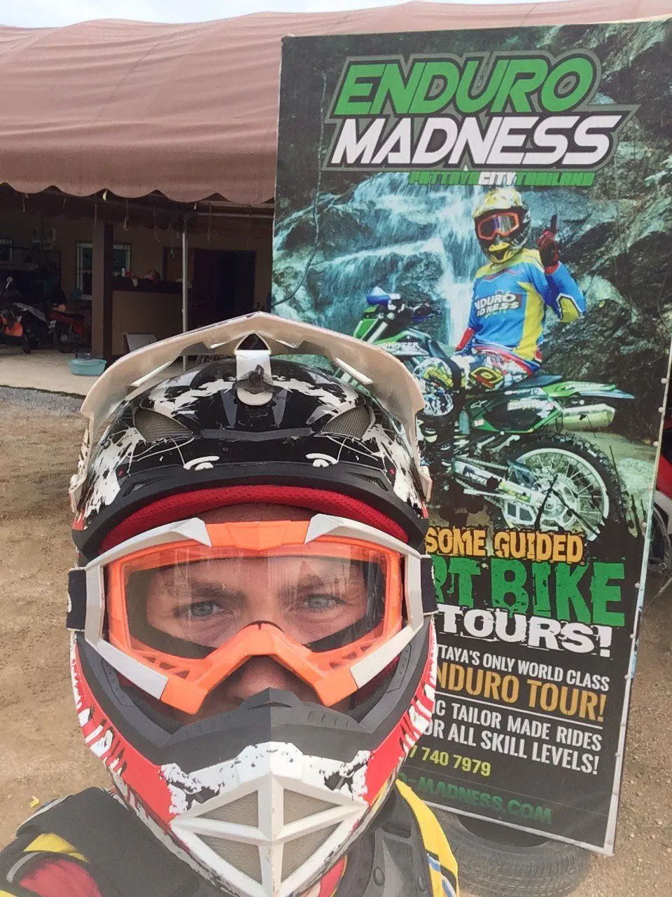 Pattaya'da enduro motosiklet turu