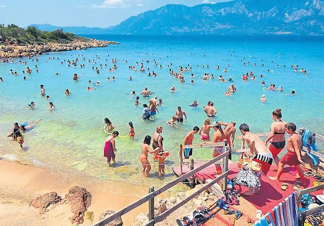 Cleopatra island boat trip from marmaris