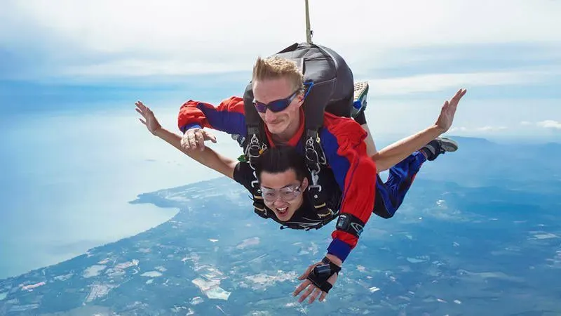 Tandem Skydiving in Pattaya from 4,000 Metres