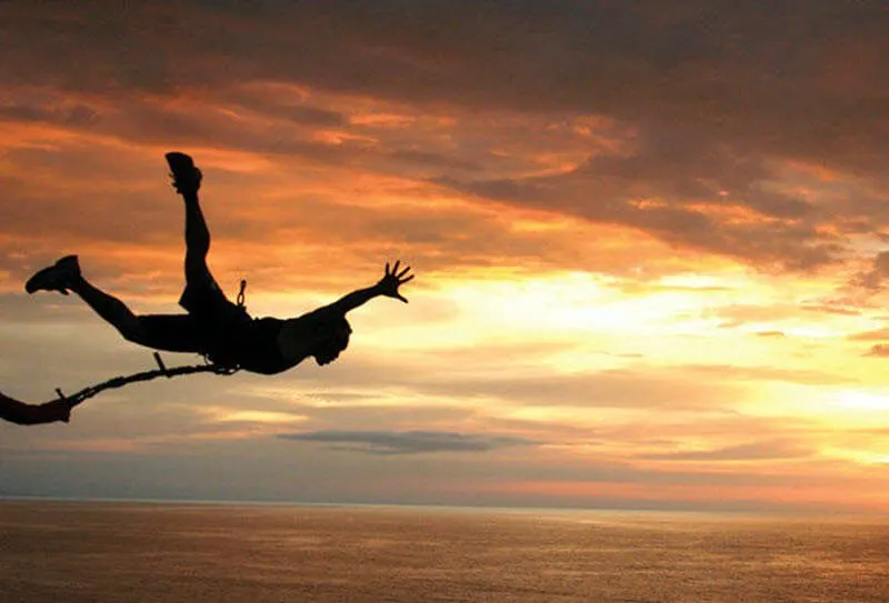 Pattaya'da bungee jumping ve Human Slingshot deneyimi