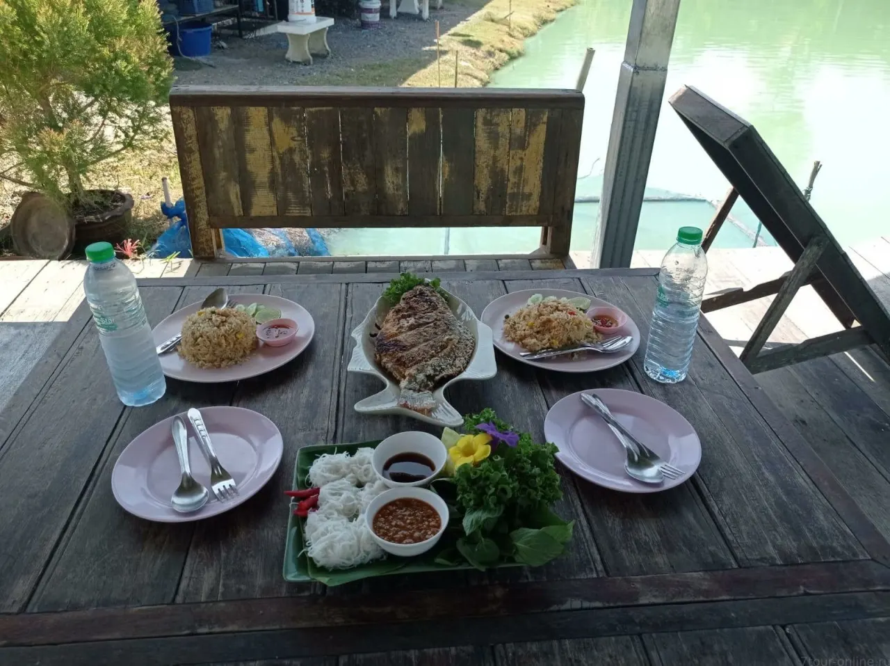 Pattaya'dan göl kenarında piknik ve Sai Kaew plajı turu