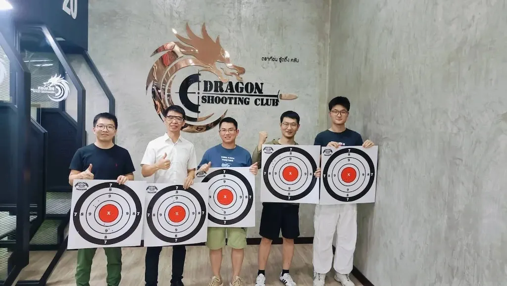 Pattaya Dragon Atış Kulübü: eğitmen eşliğinde atış deneyimi