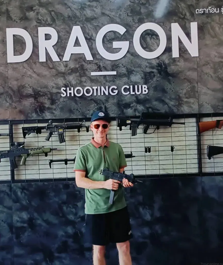 Pattaya Dragon Atış Kulübü: eğitmen eşliğinde atış deneyimi