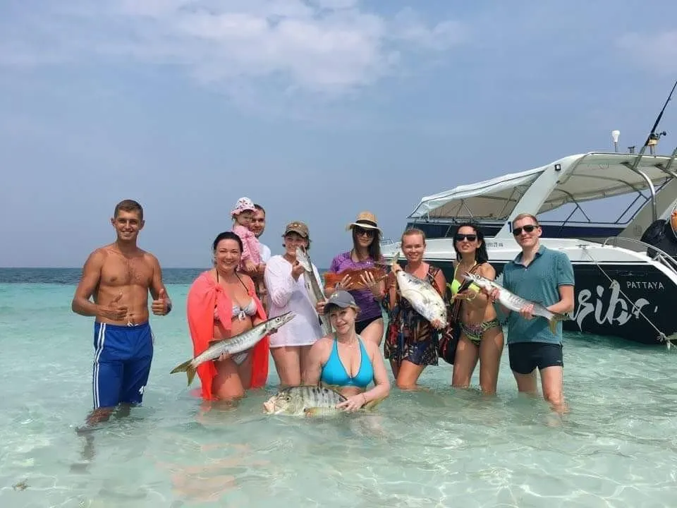 Pattaya'dan Koh Phai özel sürat teknesi turu: şnorkel ve balık