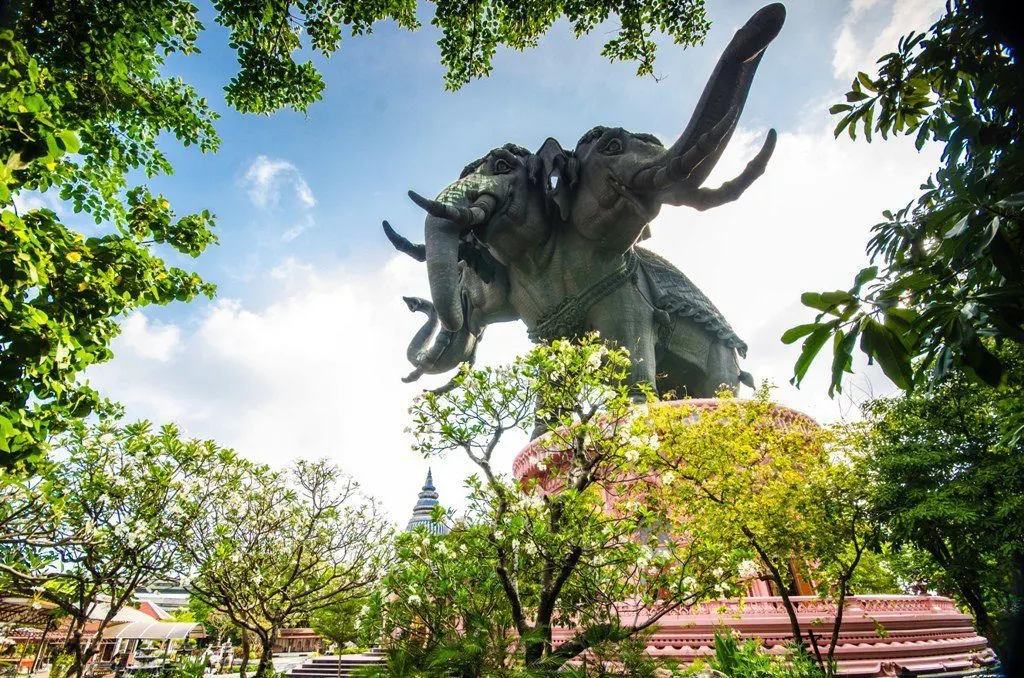 Ancient Siam, Erawan Museum & Sea Temple Day Trip from Pattaya