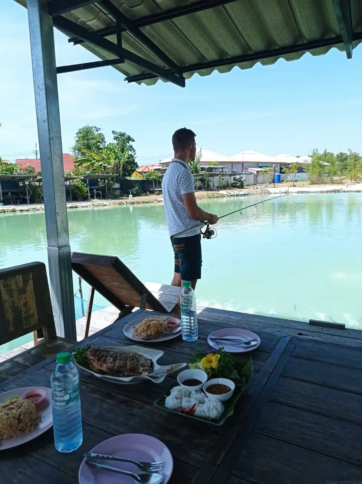 Pattaya'dan göl kenarında piknik ve Sai Kaew plajı turu