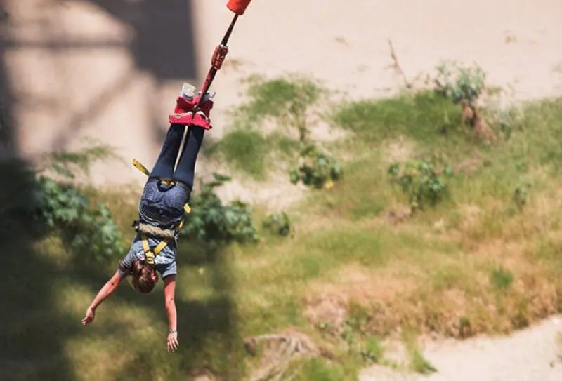 Pattaya'da bungee jumping ve Human Slingshot deneyimi