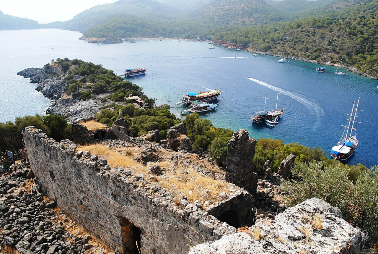 Fethiye'den Kelebekler Vadisi'ne "6 Ada" Tekne Turu
