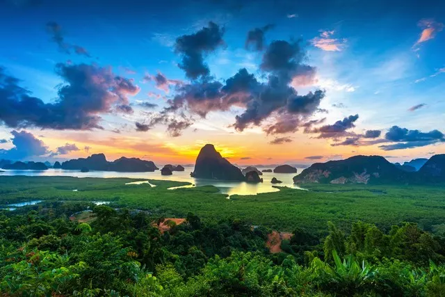 Phuket'ten Phang Nga turu: Samet Nangshe ve Avatar manzaraları