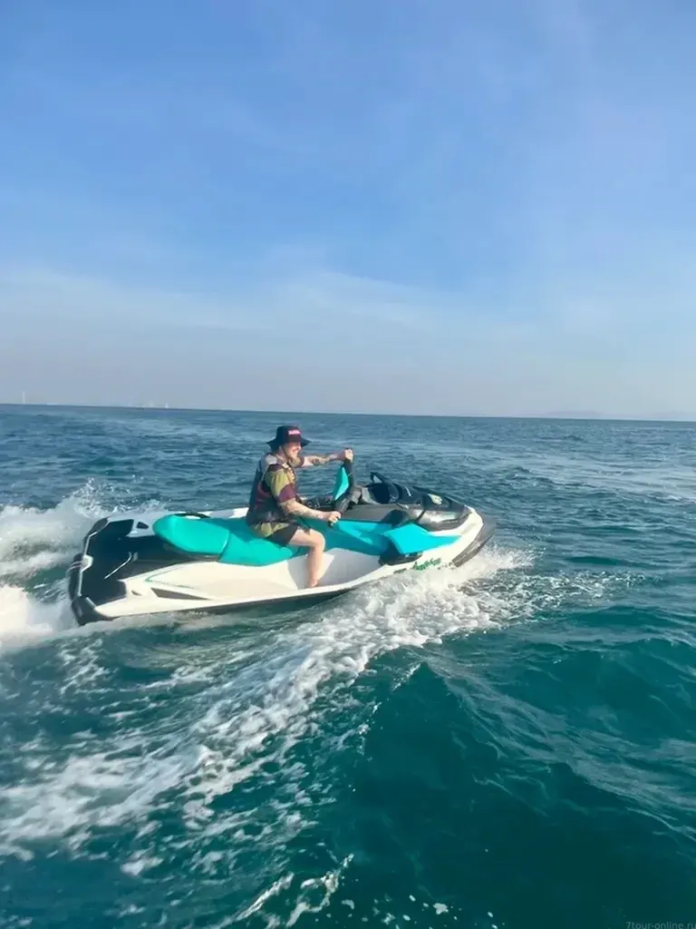 Pattaya'da jet ski ile ada turu ve şnorkel