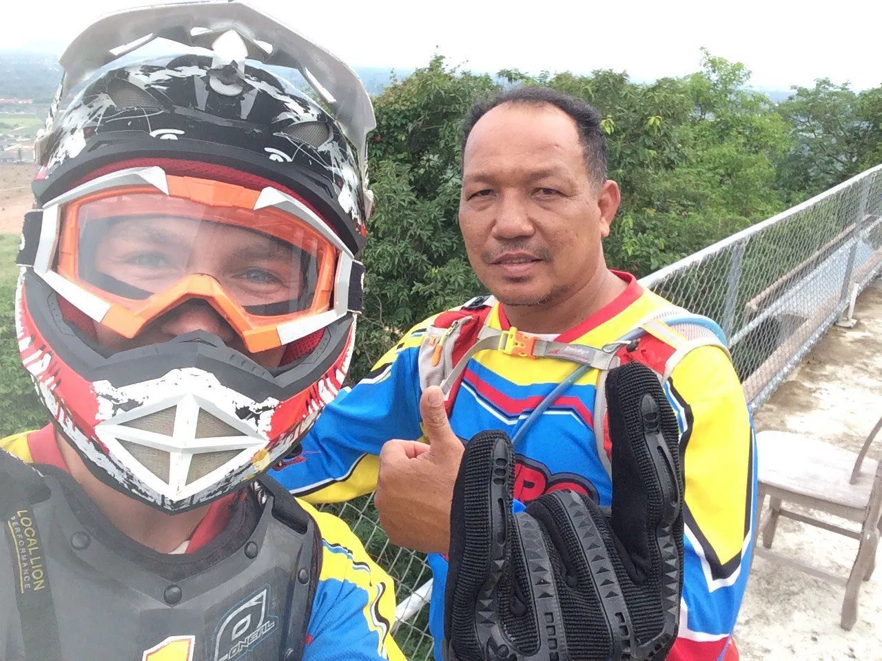 Pattaya'da enduro motosiklet turu