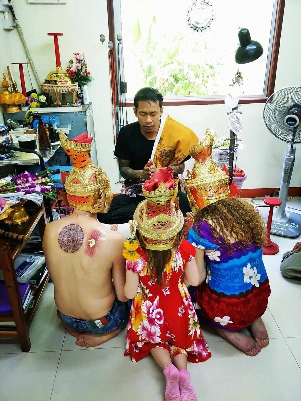 Pattaya'dan Sak Yant kutsal dövme turu
