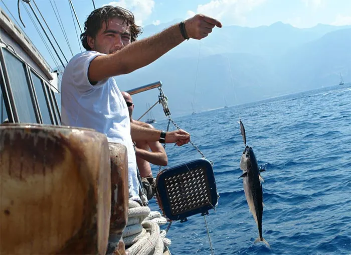 Fishing in bodrum