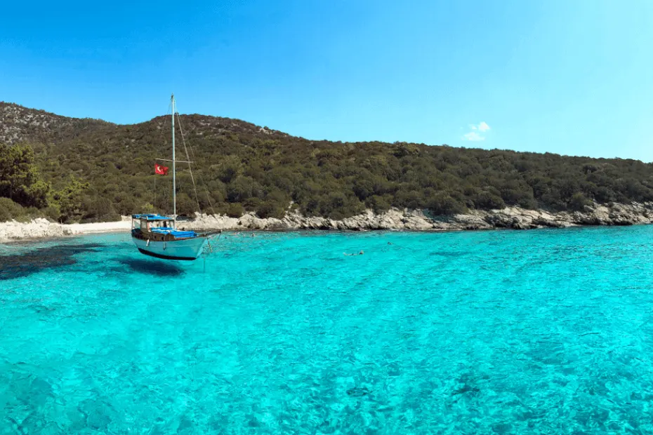 Fethiye'den Kelebekler Vadisi'ne "6 Ada" Tekne Turu