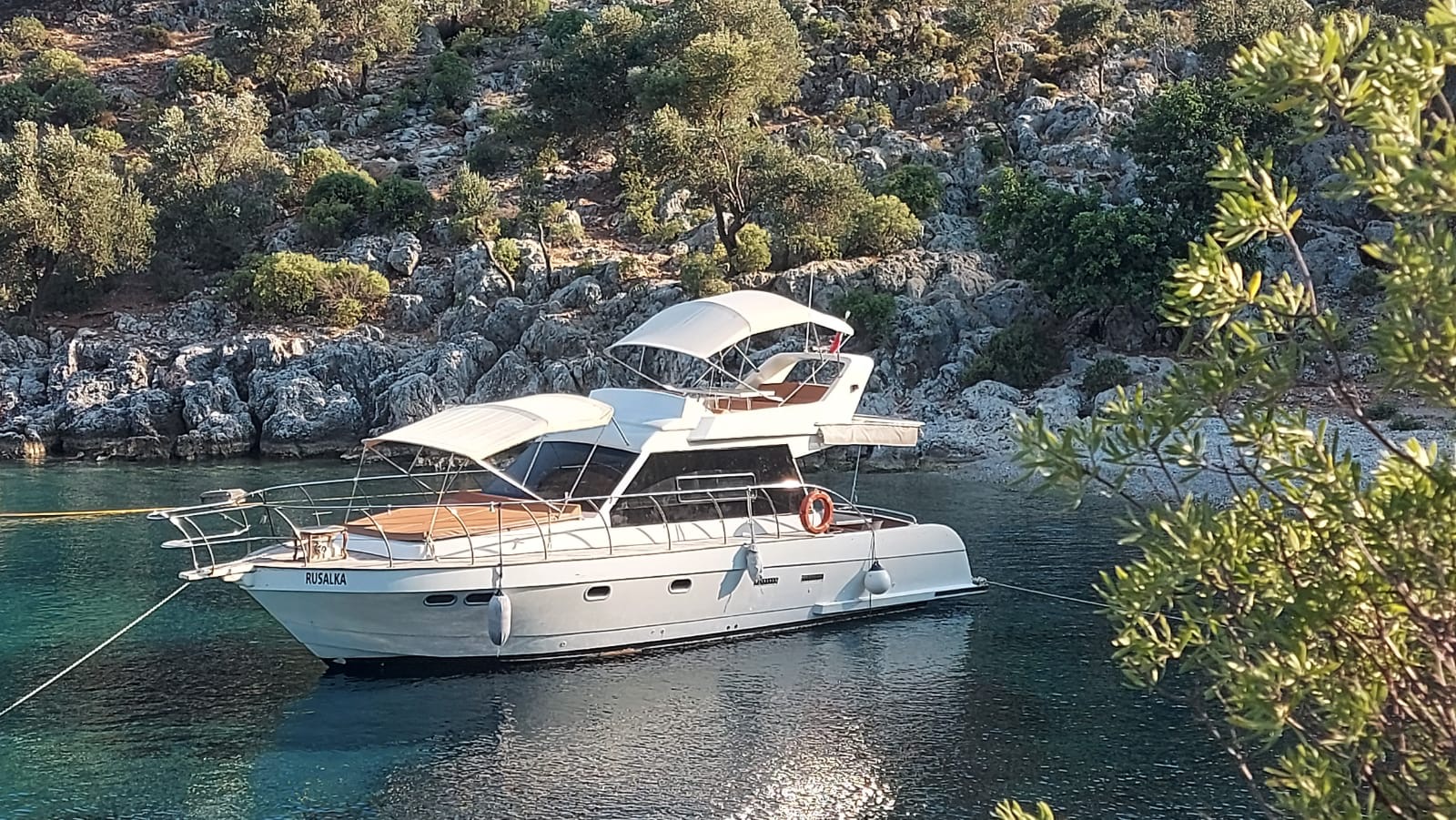Fethiye'den “Русалка” Yatı ile Özel Tekne Turu