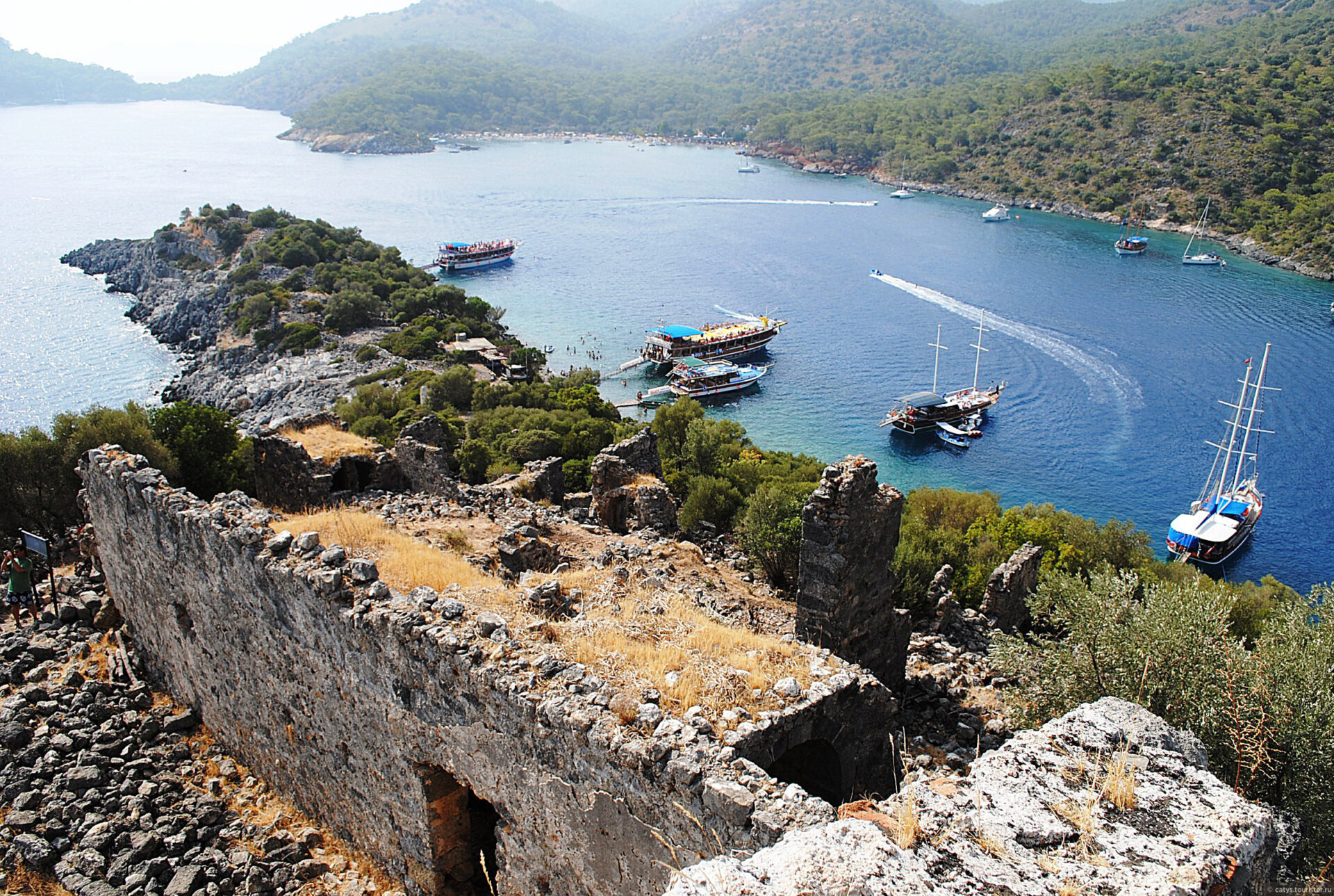 "6 Islands" Boat Trip with Butterfly Valley from Fethiye